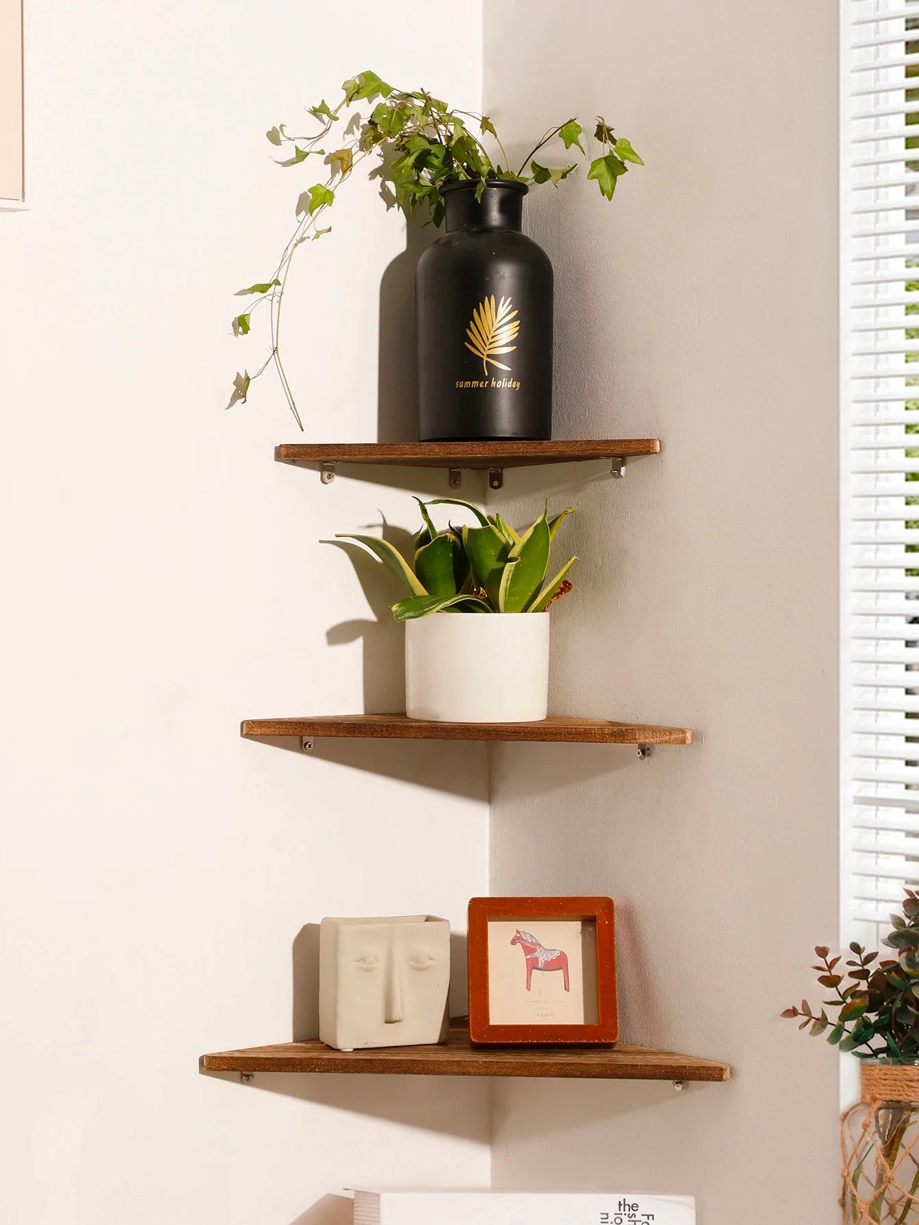 Corner Wall Shelves & Ledges